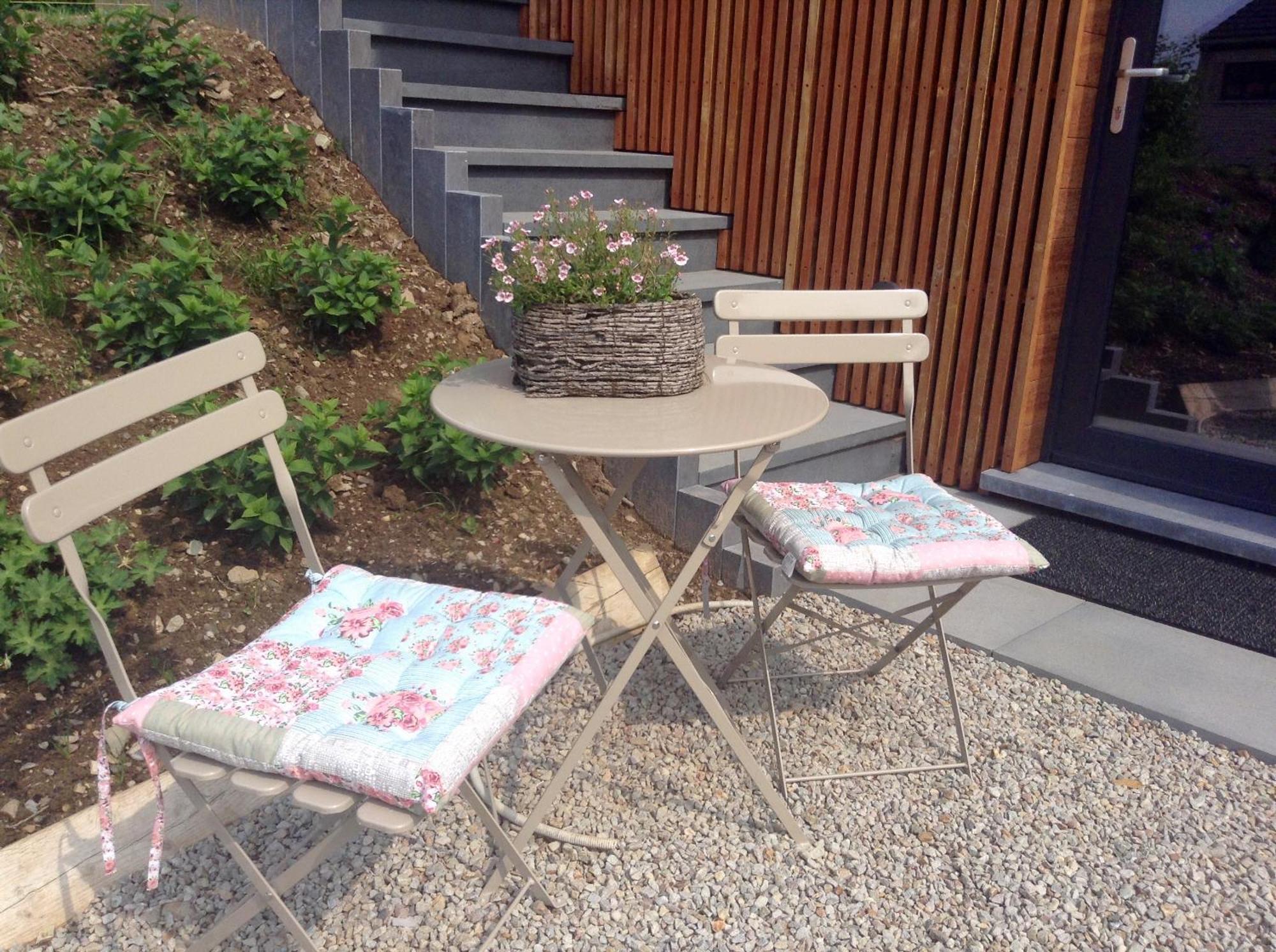 フランコルシャン "Un Matin Au Jardin" Bed & Breakfast エクステリア 写真
